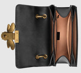 Queen Margaret Small Top Handle Bag, Black