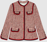 Striped Tweed Jacket