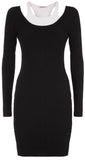 Ribbed Racerback Mini Dress
