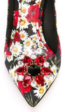 Daisy & Poppy Print Pumps