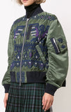 Embroidered Bomber Jacket