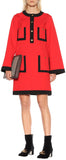 Jersey Color-Contrast Dress