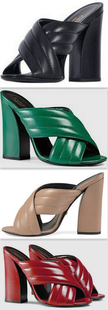 'Webby' Crossover Leather Sandals - ( Black, Green, Beige, Red, White ) - DESIGNER INSPIRED FASHIONS