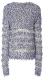Textured Knit Sweater, Blue