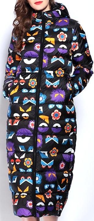 'Bag Bugs' Down Coat - DESIGNER INSPIRED FASHIONS