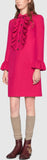 Ruffle Shift Dress