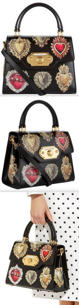 Welcome Majolica Sacred Heart Handbag