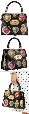 Welcome Majolica Sacred Heart Handbag