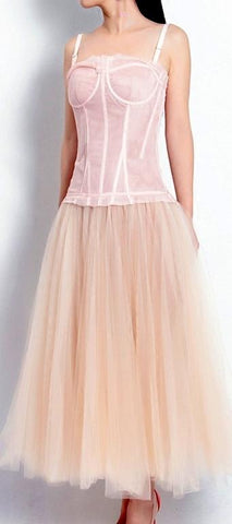 Bustier Corset Tulle Dress