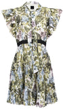 Jungle Print Georgette Dress