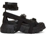 Hiking Spartan Sandals - Black, White, Green, White and Grey