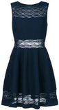 Textured-Knit Dress