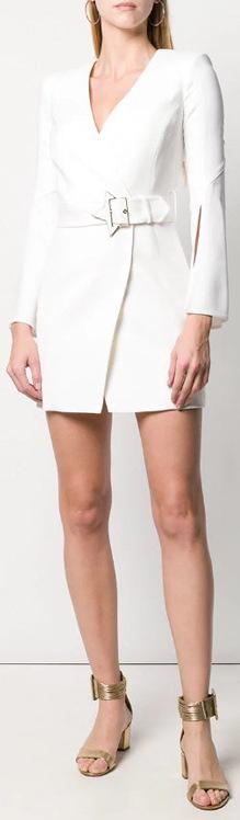 Star Belt Blazer Dress