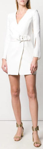 Star Belt Blazer Dress