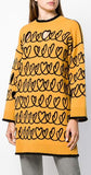 Maxi Knit Sweater, Yellow | DESIGNER INSPIRED FASHIONS