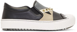 Studded Slip-On Sneakers