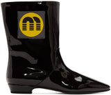 Patent Logo Boots - White, Black or Yellow
