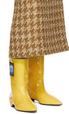 Patent Logo Boots - White, Black or Yellow