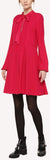 Satin Crepe Dress
