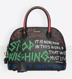 Ville Graffiti Top Handle Bag