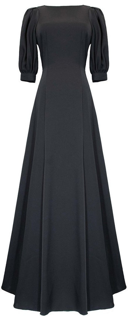 Bow-Back Gown