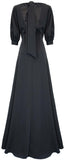 Bow-Back Gown