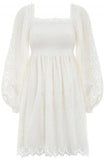 Castile Shirred Flare Dress