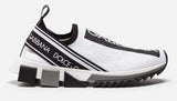 Logo Slip-on Sneakers -Purple, Black, White