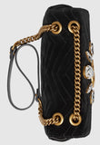 GG Marmont Small Shoulder Bag, Black