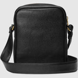 Print Messenger Bag, Black