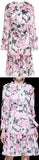 Floral Print Ruffled Dress