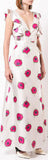 Long Floral Print Dress