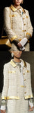 Gold-Trim Tweed Jacket | DESIGNER INSPIRED FASHIONS