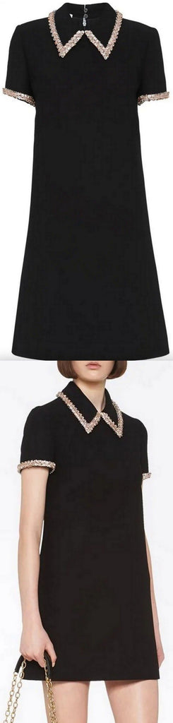 Crystal-Embellished Dress | DESIGNER INSPIRED FASHIONS