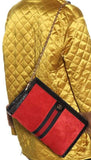 Ophidia Small or Medium Shoulder Bag, Red