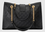 Padlock Signature Medium Leather Shoulder Bag