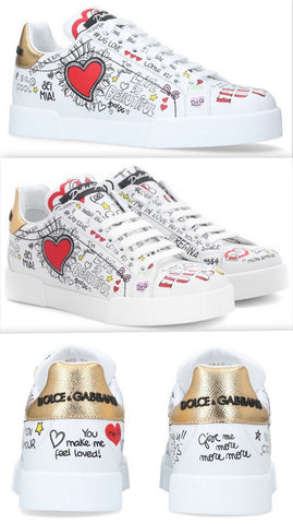Portofino Graffiti Sneakers