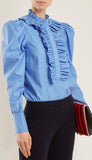 'Shaylee' Ruffle-Trimmed Blouse *Limited Stock*