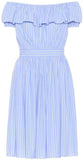 Striped Off-the-Shoulder Dress