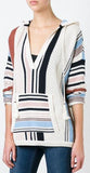 Striped Hooded Jumper - DESIGNER INSPIRED FASHIONS
