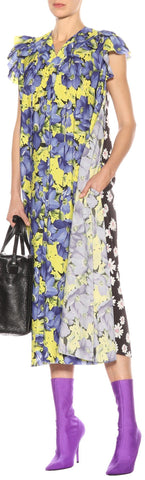 Floral-Printed Midi Dress