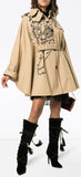 Tiger Print Trench Coat