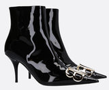 BB Patent Leather Booties