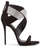 Rhinestone Studded Heels - DESIGNER INSPIRED FASHIONS