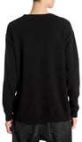 Intarsia Lion Print Wool Sweater
