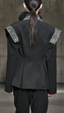Sequin Asymmetric Cady Blazer