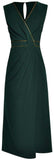 Sleeveless V-Neck Midi Dress