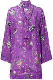 Flared Scarf Neck Blouse/Dress
