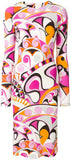 Printed Long-Sleeve Dress