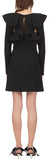 Drape Back Mini Dress